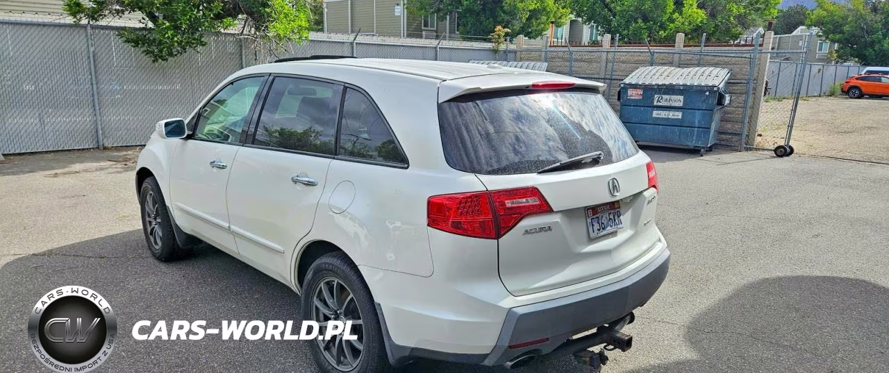 2007 Acura Mdx Sport VIN:2HNYD28877H520824 - 3