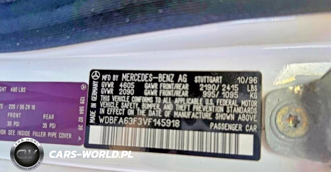 1997 Mercedes-Benz Sl 320 VIN:WDBFA63F3VF145918 - 10