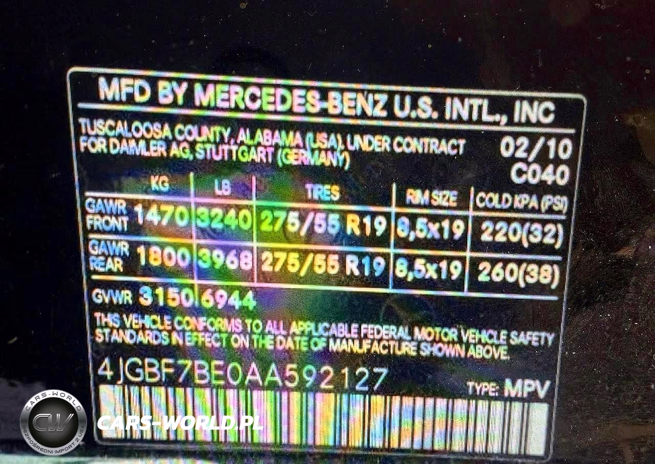 2010 Mercedes-Benz Gl 450 4Matic VIN:4JGBF7BE0AA592127 - 10