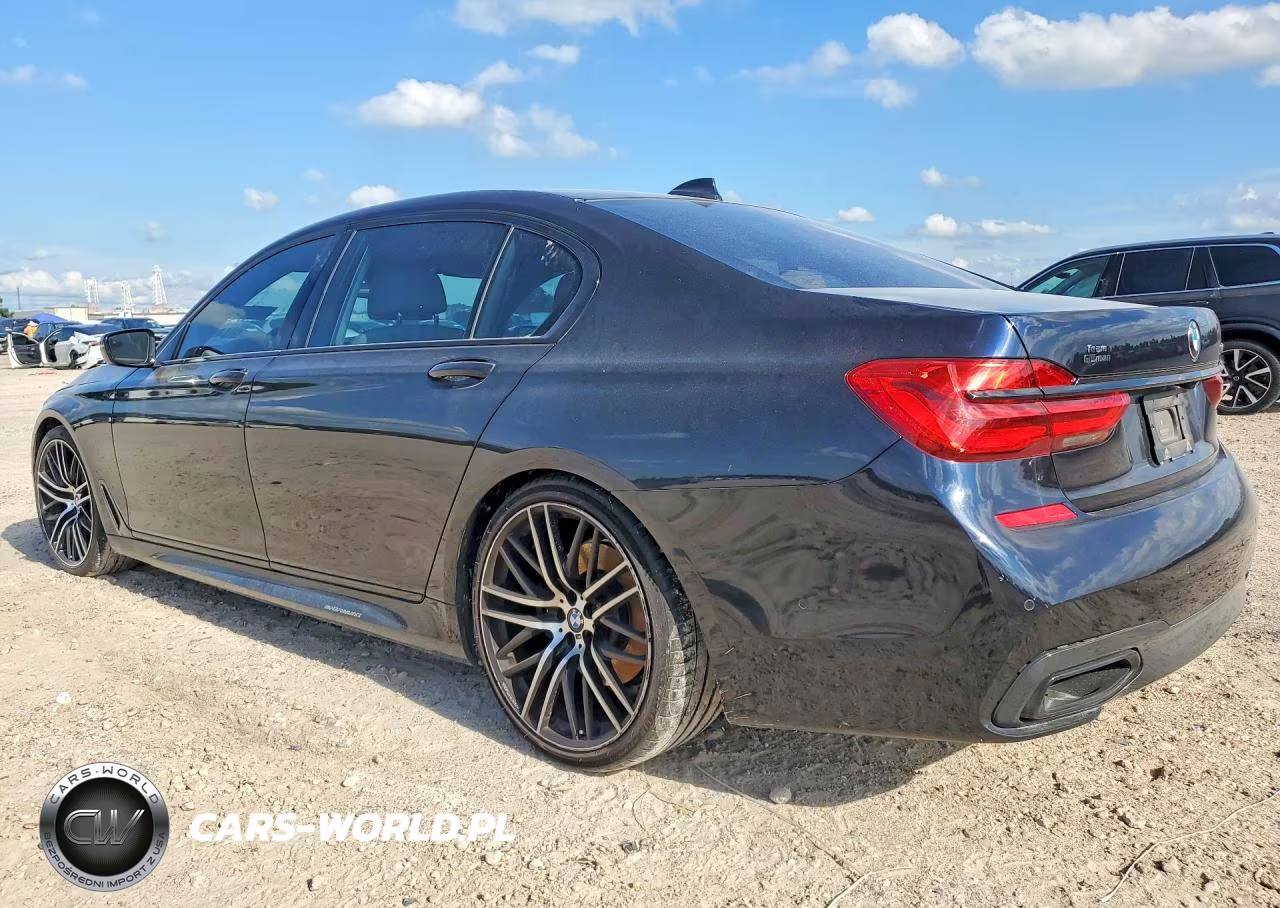 2016 BMW 740 I VIN:WBA7E2C52GG739078 - 2