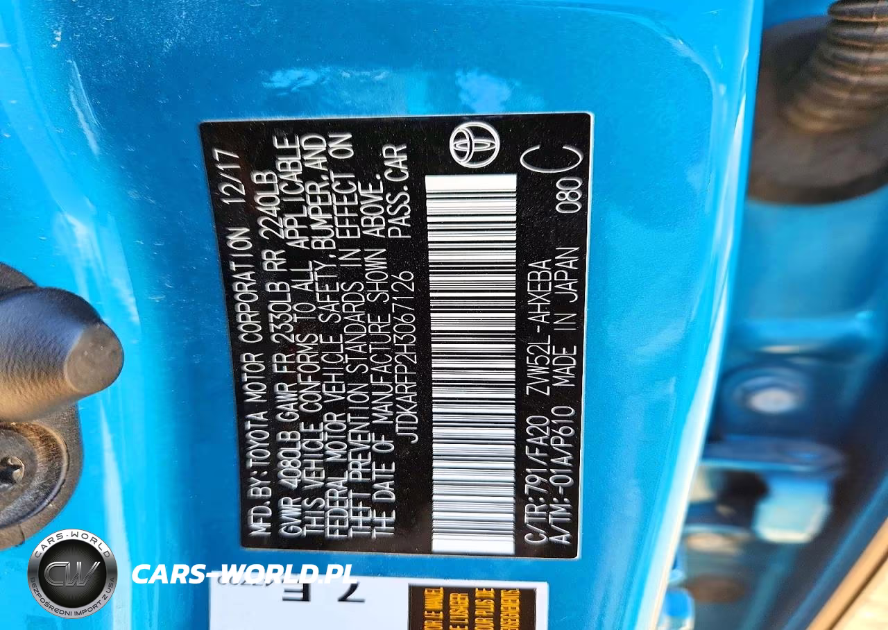 2017 Toyota Prius Prime Plus VIN:JTDKARFP2H3067126 - 13