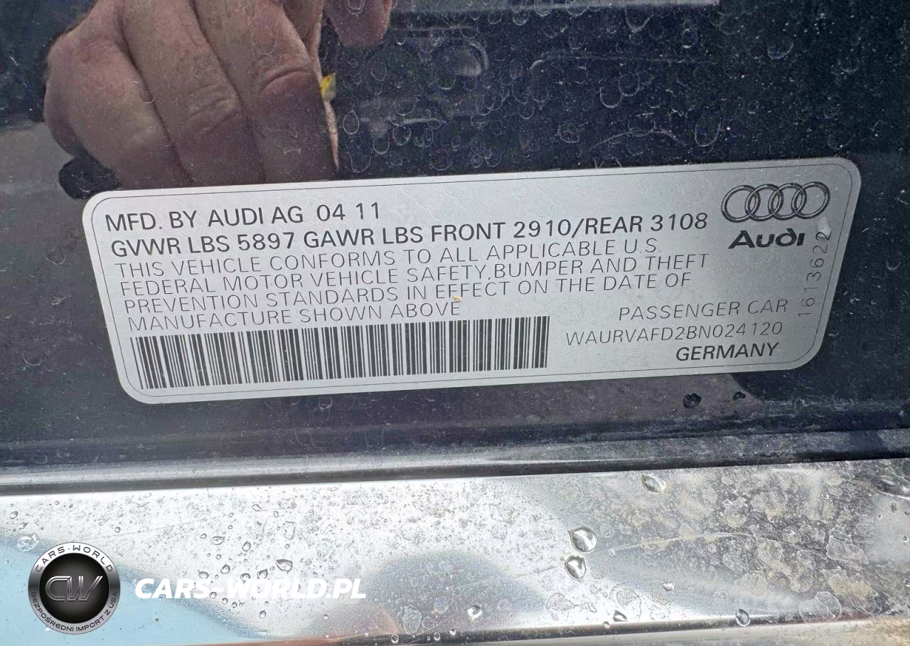 2011 Audi A8 L Quattro VIN:WAURVAFD2BN024120 - 10