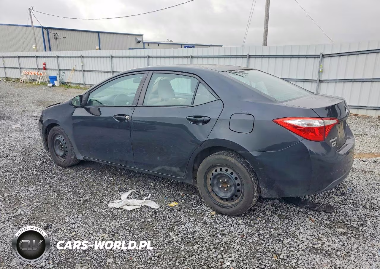 2015 Toyota Corolla Le VIN:2T1BURHE9FC272207 - 2