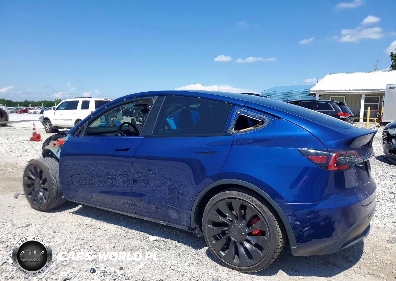 2021 Tesla Model Y VIN:5YJYGDEF9MF268393 - 2
