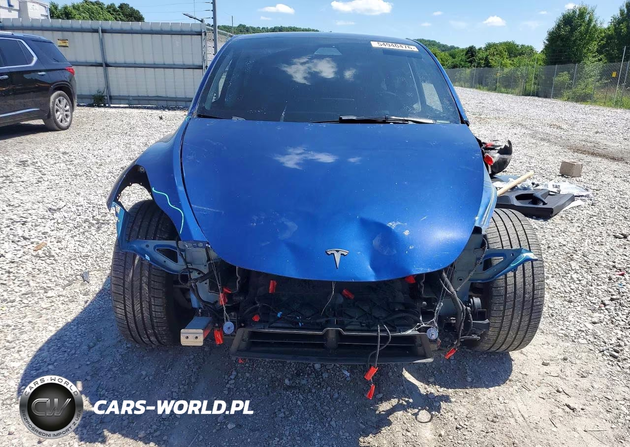 2021 Tesla Model Y VIN:5YJYGDEF9MF268393 - 5