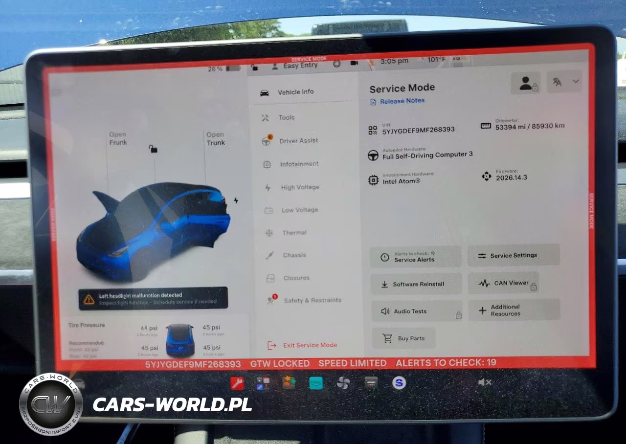 2021 Tesla Model Y VIN:5YJYGDEF9MF268393 - 9