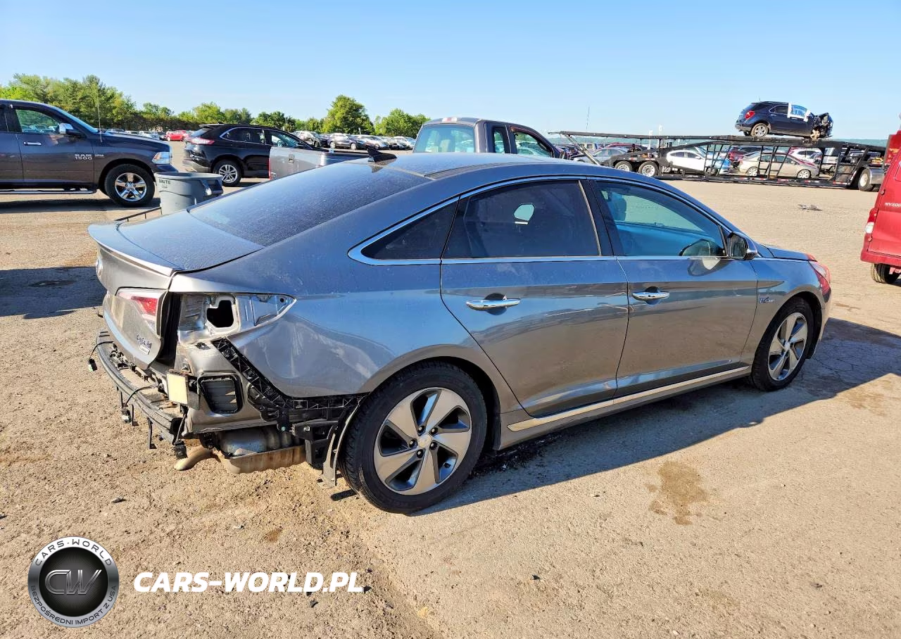 2017 Hyundai Sonata Hybrid Limited VIN:KMHE34L1XHA060197 - 3