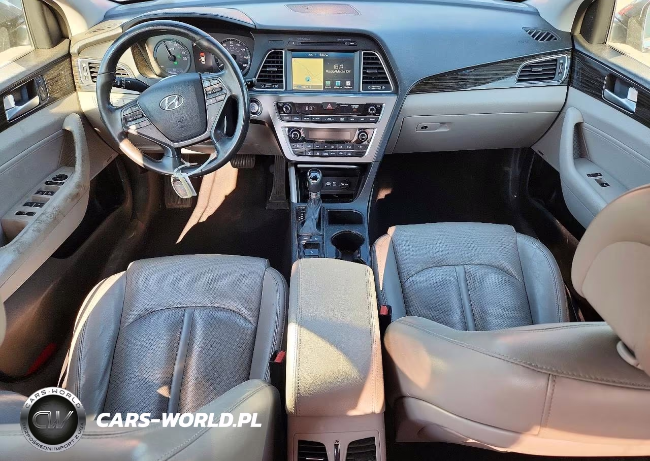 2017 Hyundai Sonata Hybrid Limited VIN:KMHE34L1XHA060197 - 8