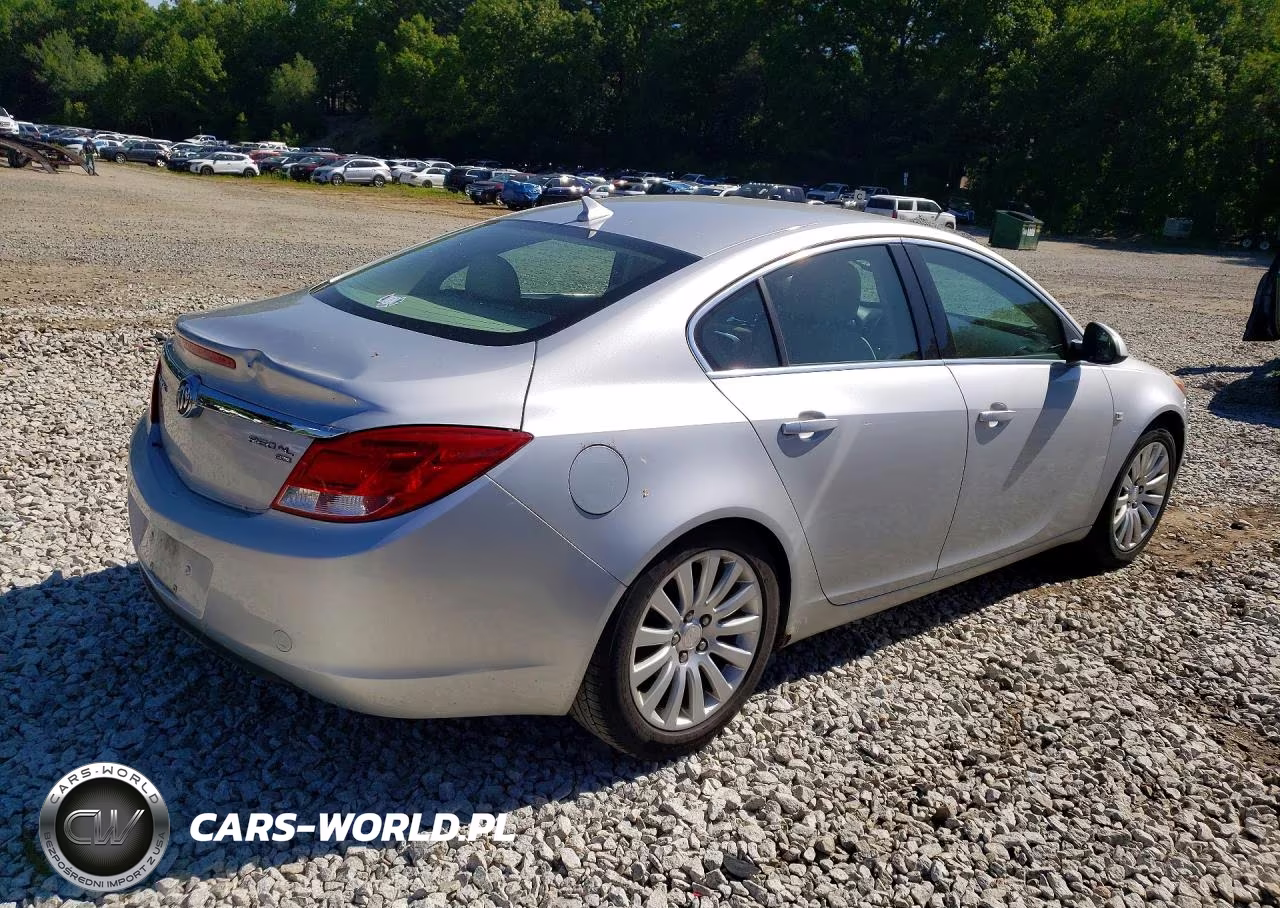2011 Buick Regal Cxl VIN:W04GN5EC8B1012713 - 3
