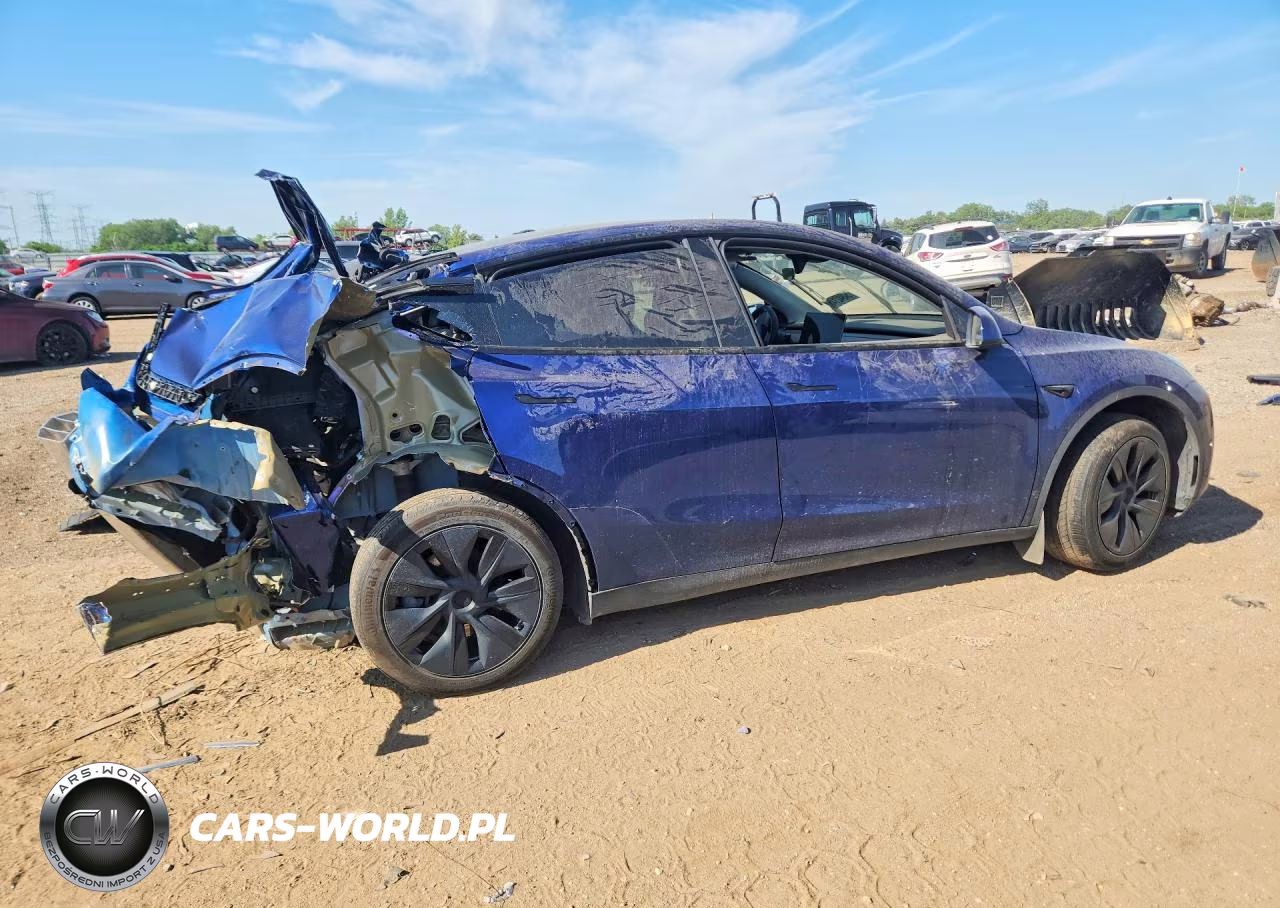 2024 Tesla Model Y VIN:7SAYGAEE4RF186393 - 3