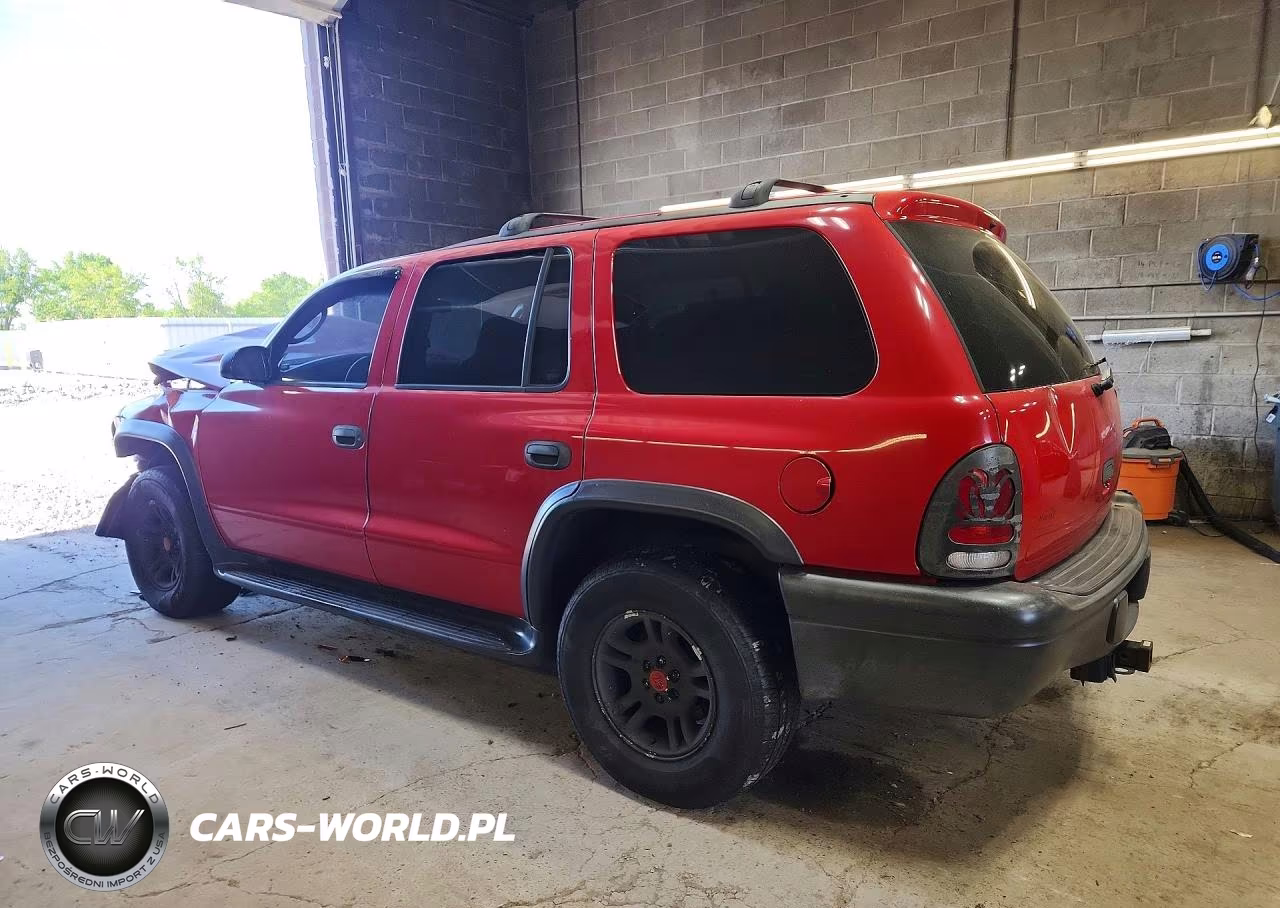 2003 Dodge Durango Sport VIN:1D4HS38N63F625263 - 2