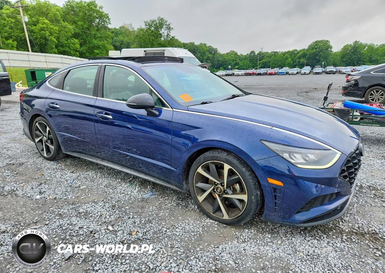 2022 Hyundai Sonata Sel Plus VIN:5NPEJ4J28NH133349 - 4