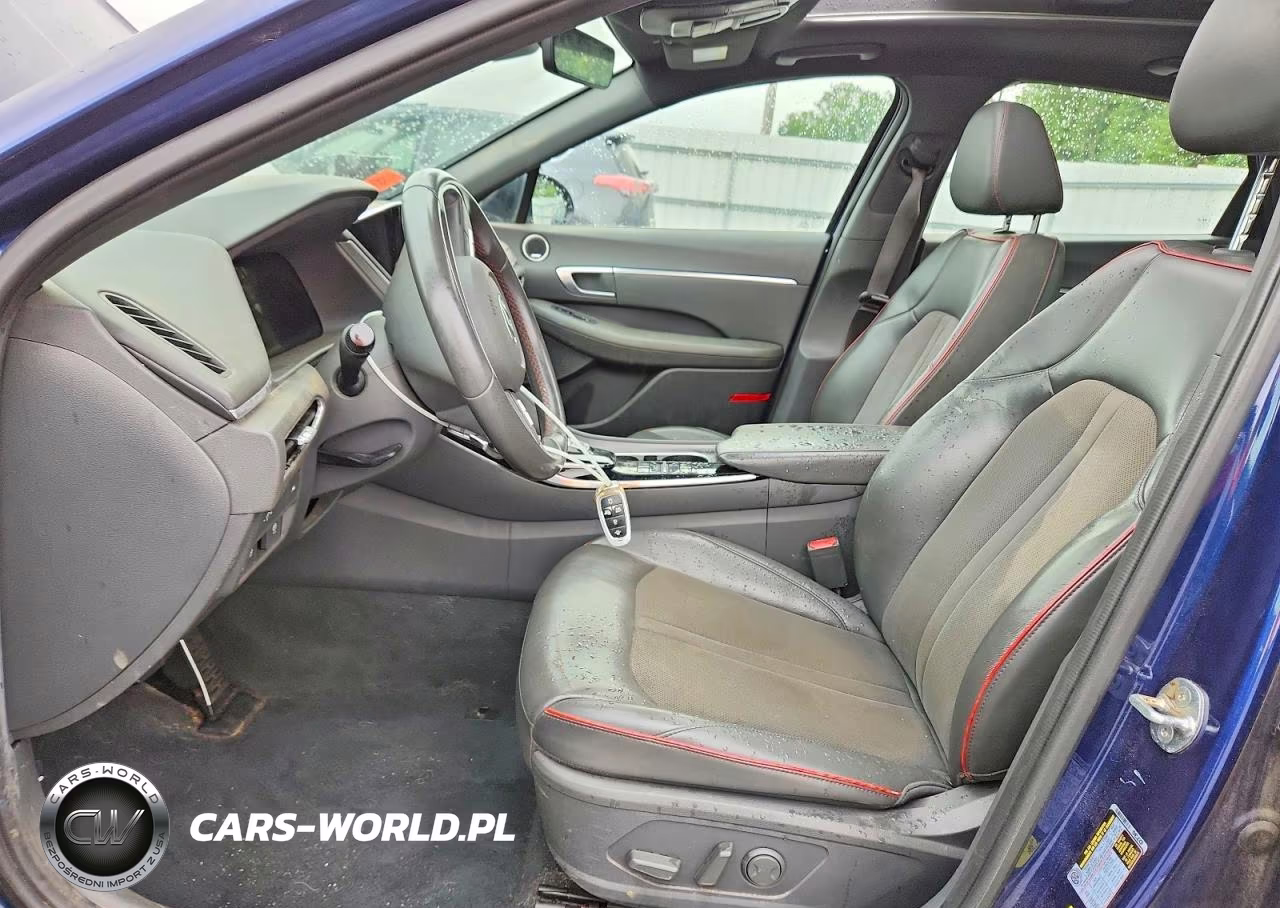 2022 Hyundai Sonata Sel Plus VIN:5NPEJ4J28NH133349 - 7