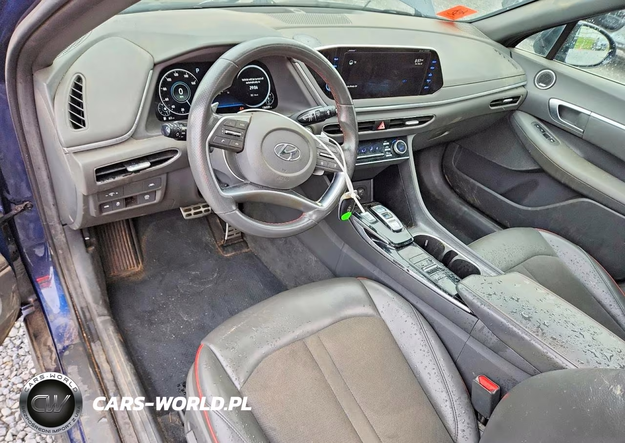 2022 Hyundai Sonata Sel Plus VIN:5NPEJ4J28NH133349 - 8