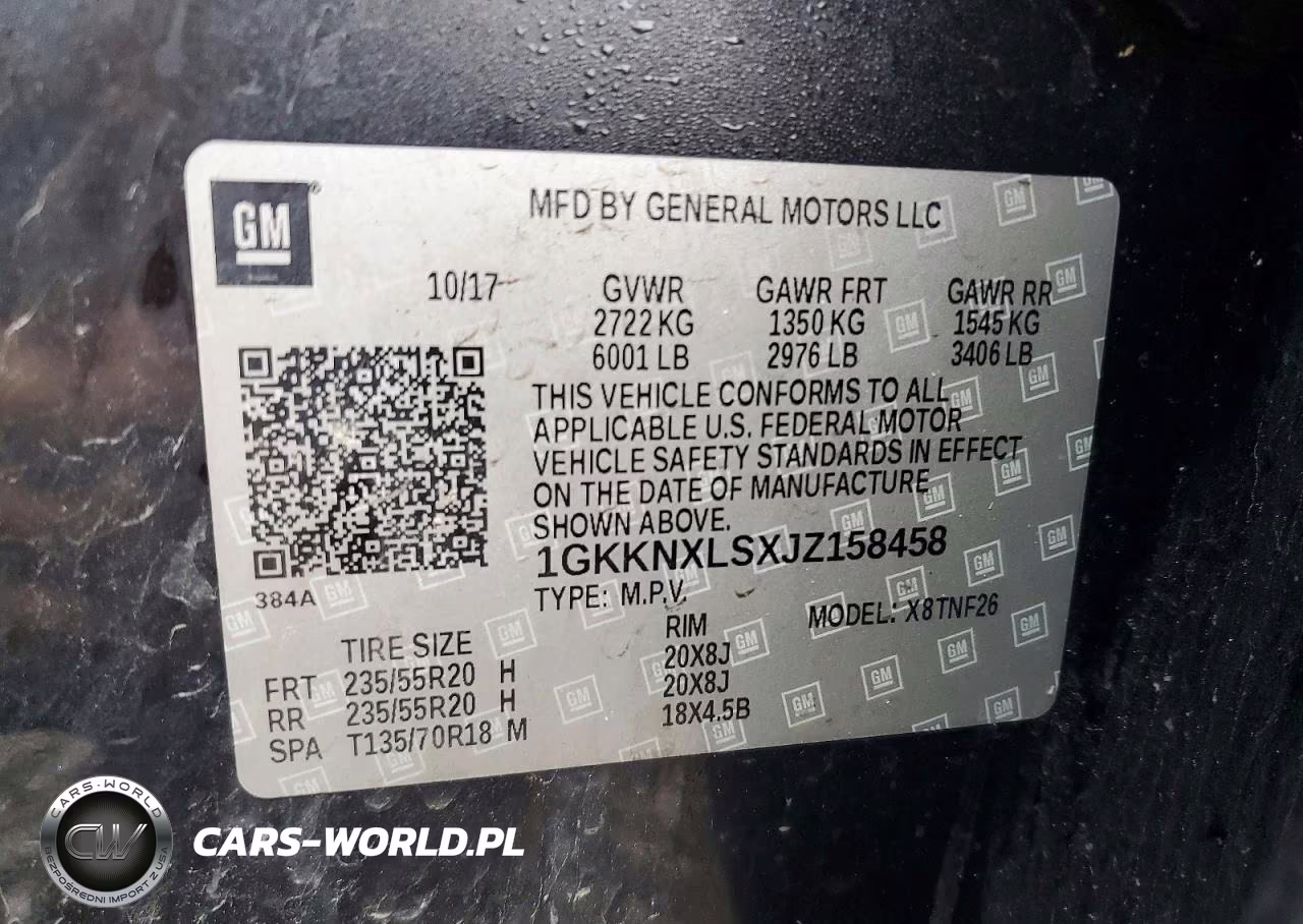 2018 GMC Acadia Denali VIN:1GKKNXLSXJZ158458 - 13