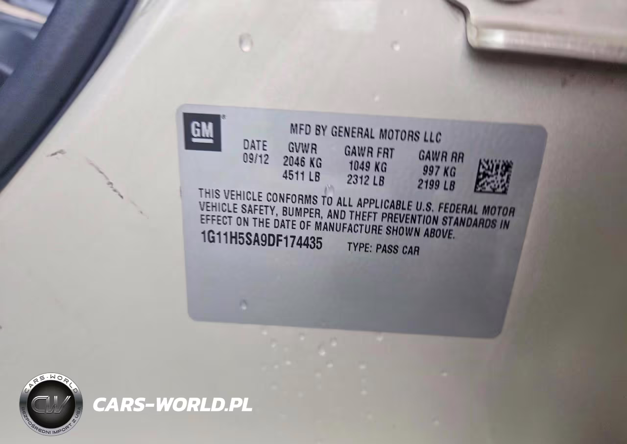 2013 Chevrolet Malibu Ltz VIN:1G11H5SA9DF174435 - 12
