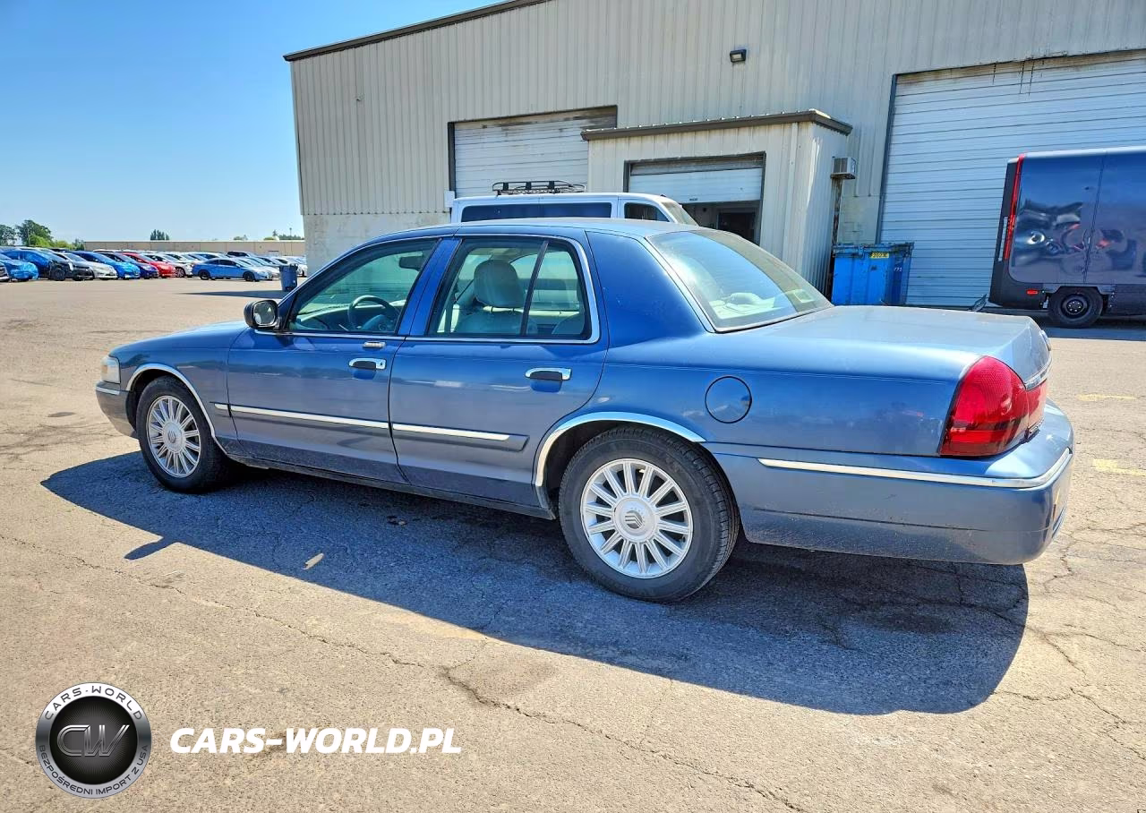 2008 Mercury Grand Marquis Ls VIN:2MEFM75V28X634787 - 2