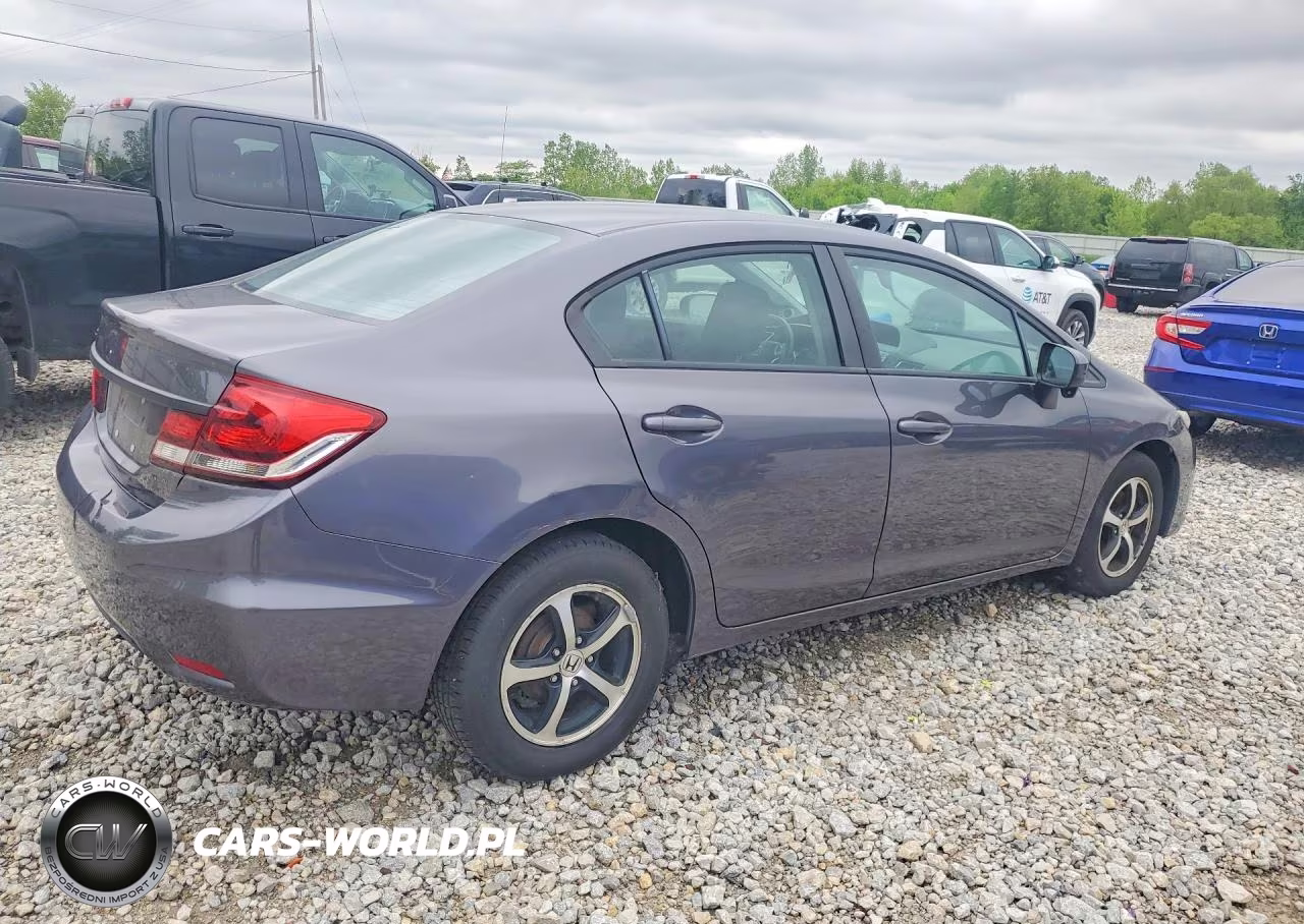 2015 Honda Civic Se VIN:19XFB2F73FE057331 - 3