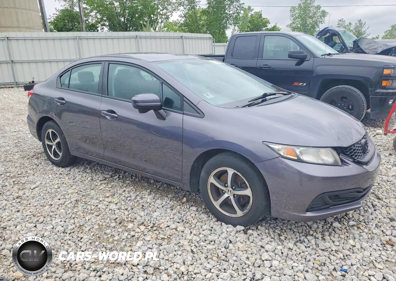 2015 Honda Civic Se VIN:19XFB2F73FE057331 - 4