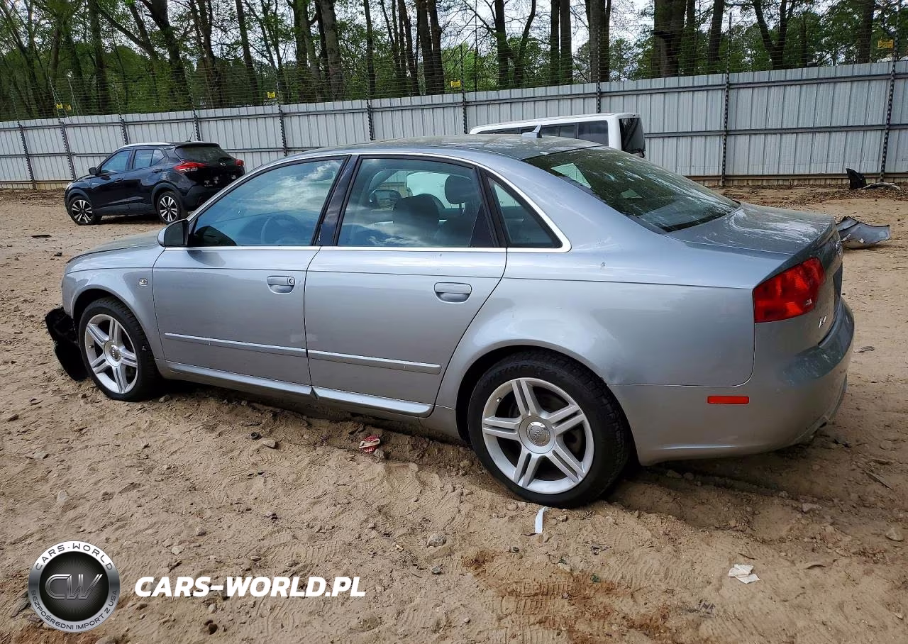 2008 Audi A4 2.0T Quattro VIN:WAUDF78E68A035248 - 2