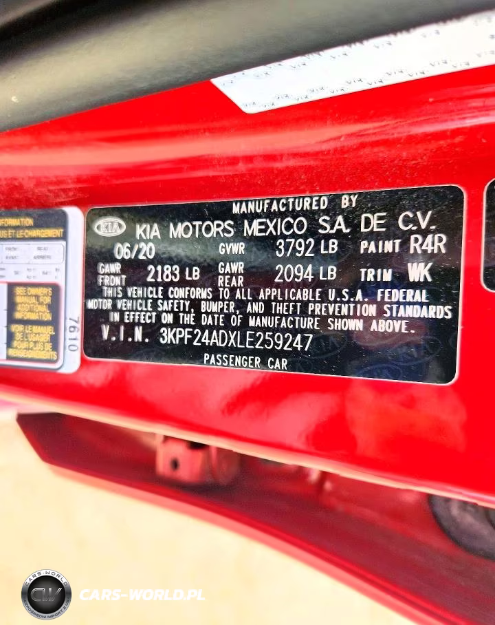 2020 Kia Forte Lxs VIN:3KPF24ADXLE259247 - 13