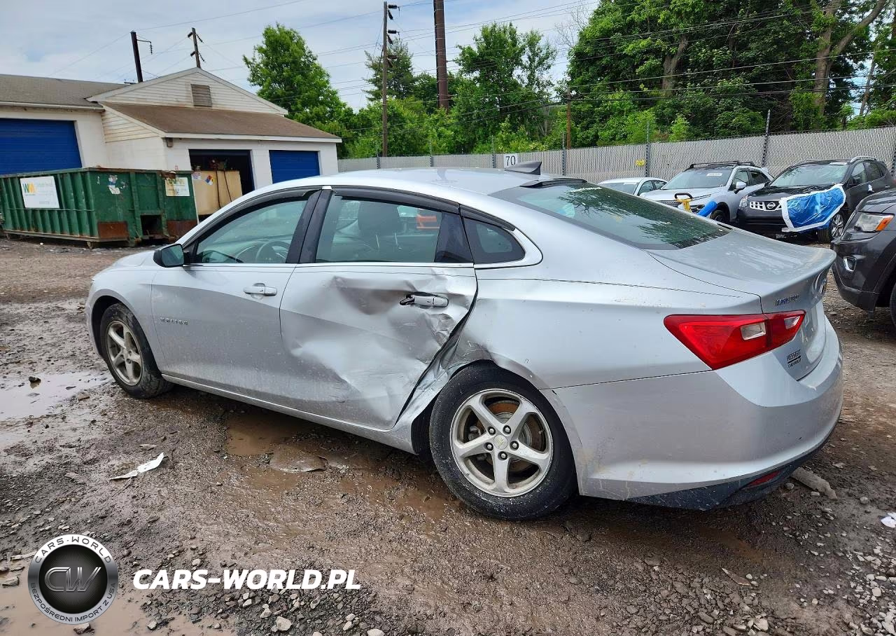 2017 Chevrolet Malibu Ls VIN:1G1ZB5ST5HF121128 - 2