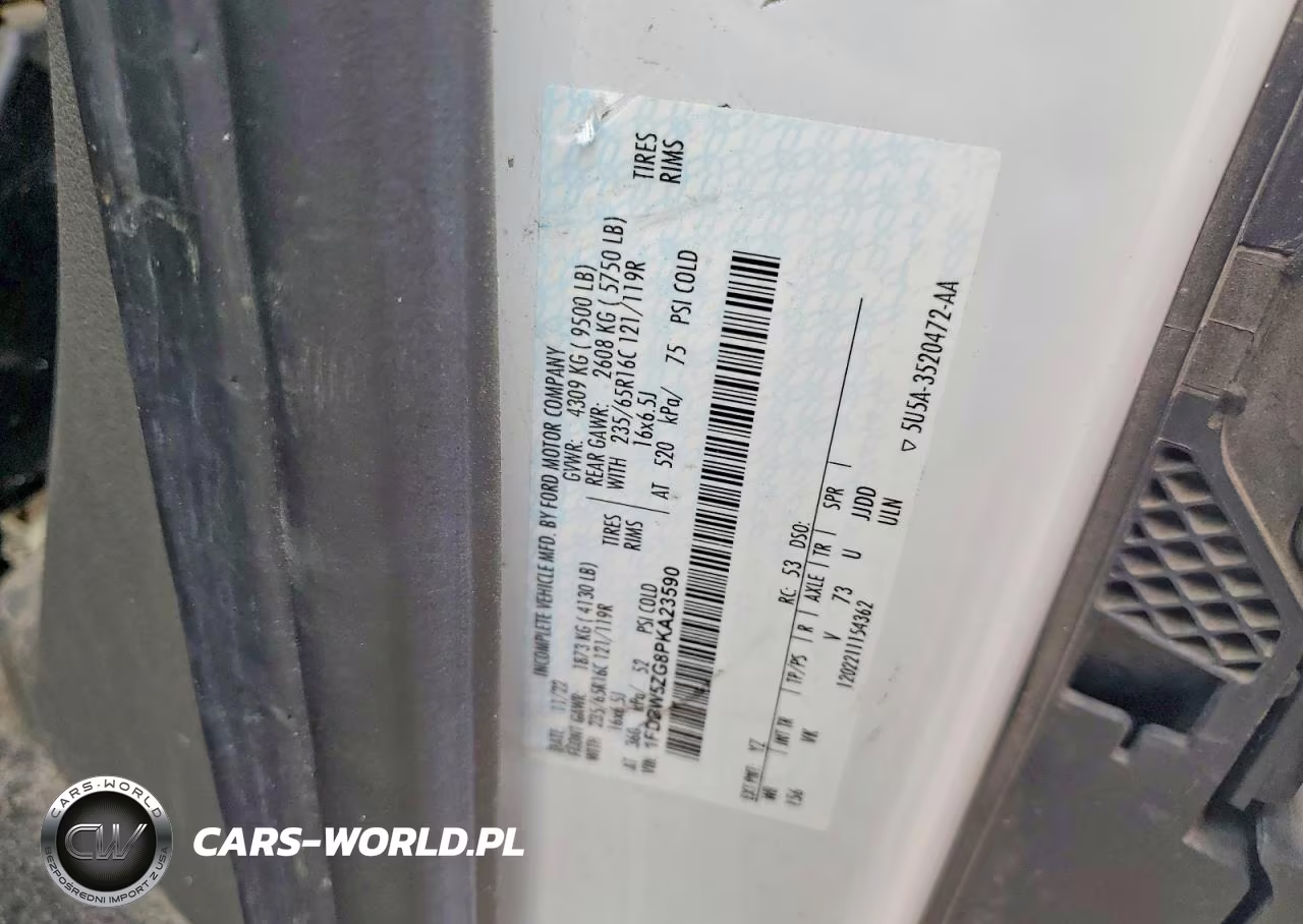 2023 Ford Transit T-350 VIN:1FDBW5ZG8PKA23590 - 13