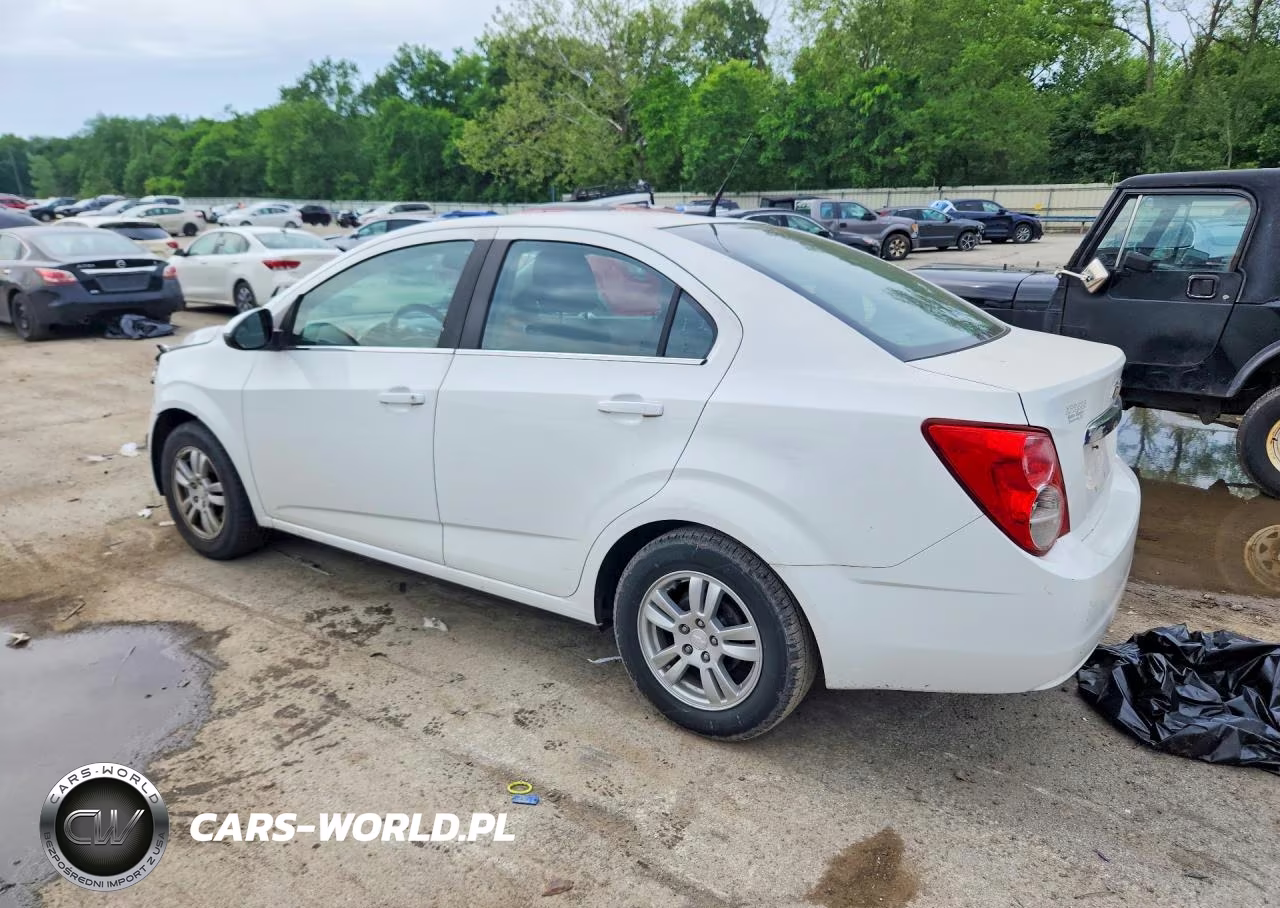 2013 Chevrolet Sonic Lt VIN:1G1JC5SH0D4118326 - 2