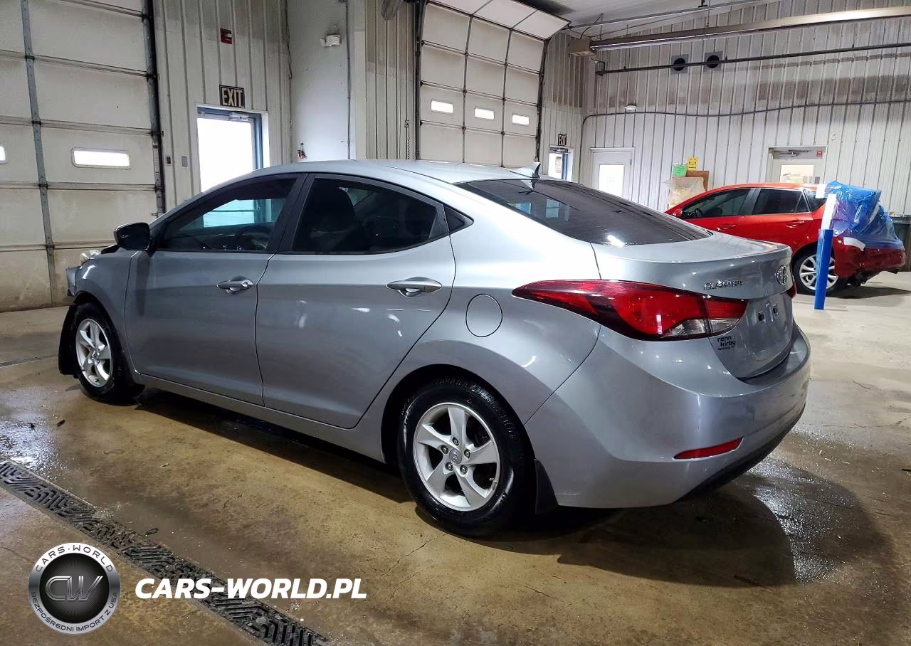 2015 Hyundai Elantra Se VIN:5NPDH4AE9FH587726 - 2