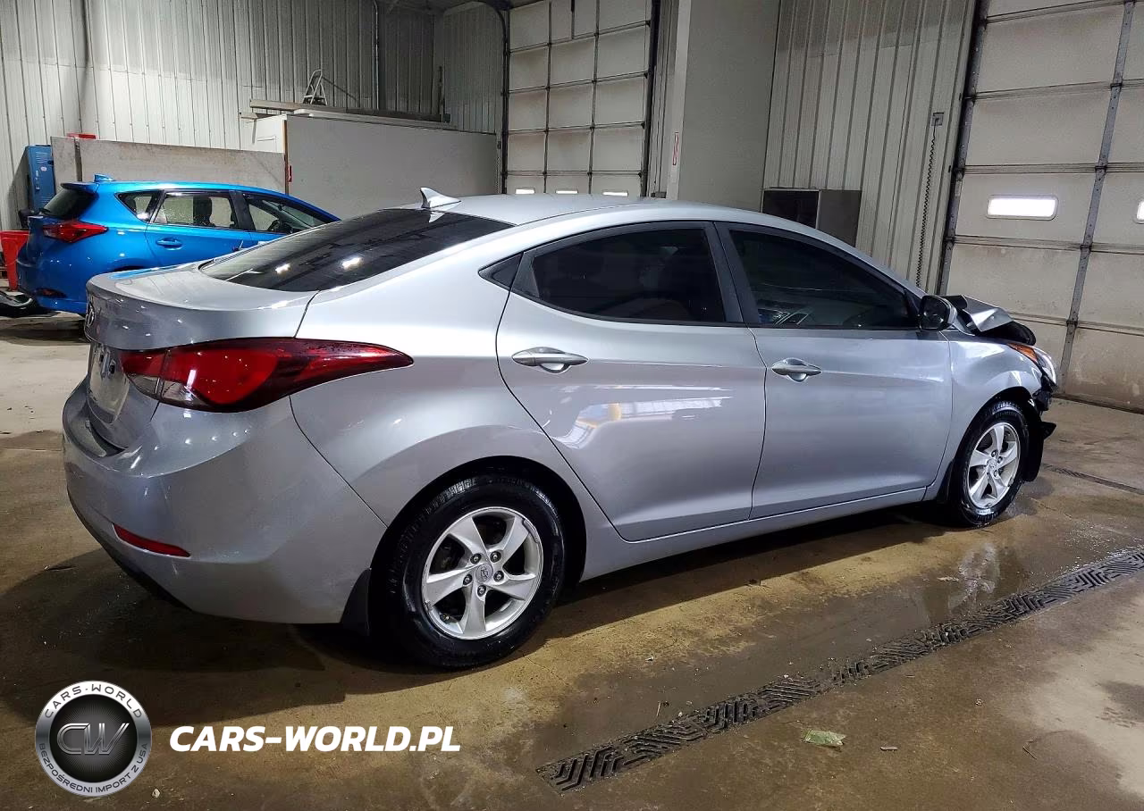 2015 Hyundai Elantra Se VIN:5NPDH4AE9FH587726 - 3