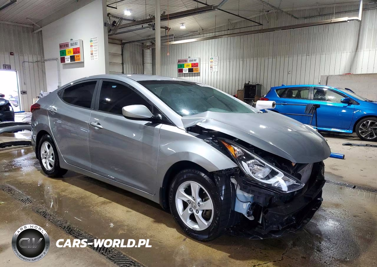 2015 Hyundai Elantra Se VIN:5NPDH4AE9FH587726 - 4