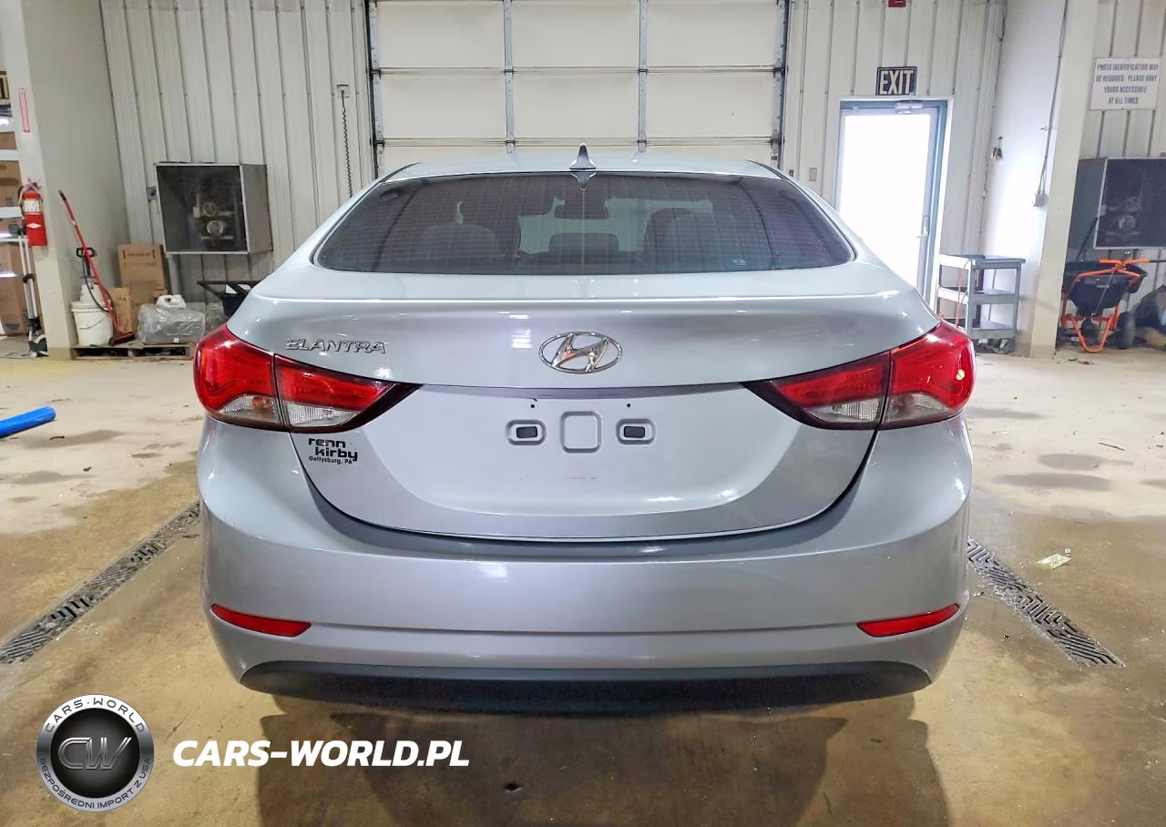 2015 Hyundai Elantra Se VIN:5NPDH4AE9FH587726 - 6