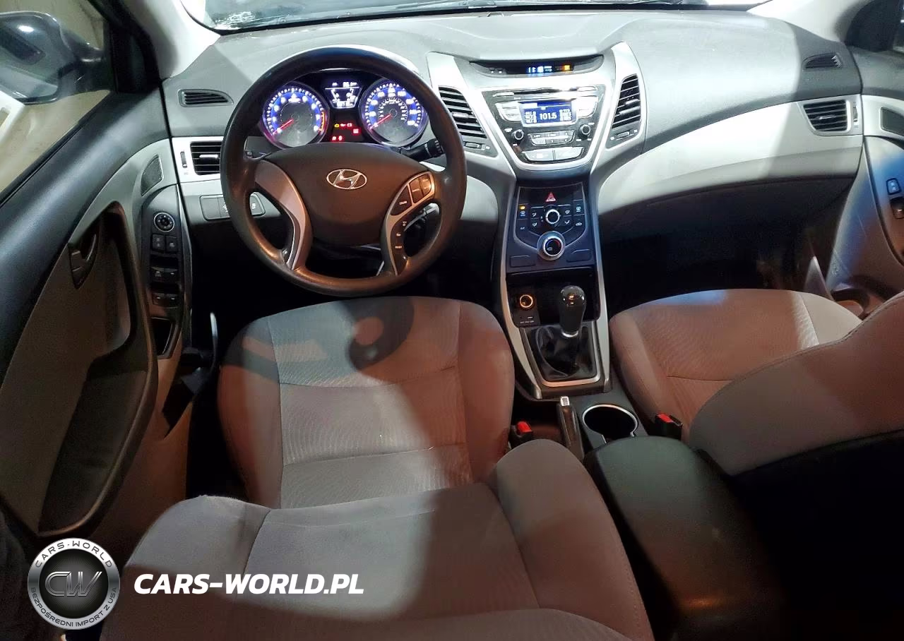 2015 Hyundai Elantra Se VIN:5NPDH4AE9FH587726 - 8