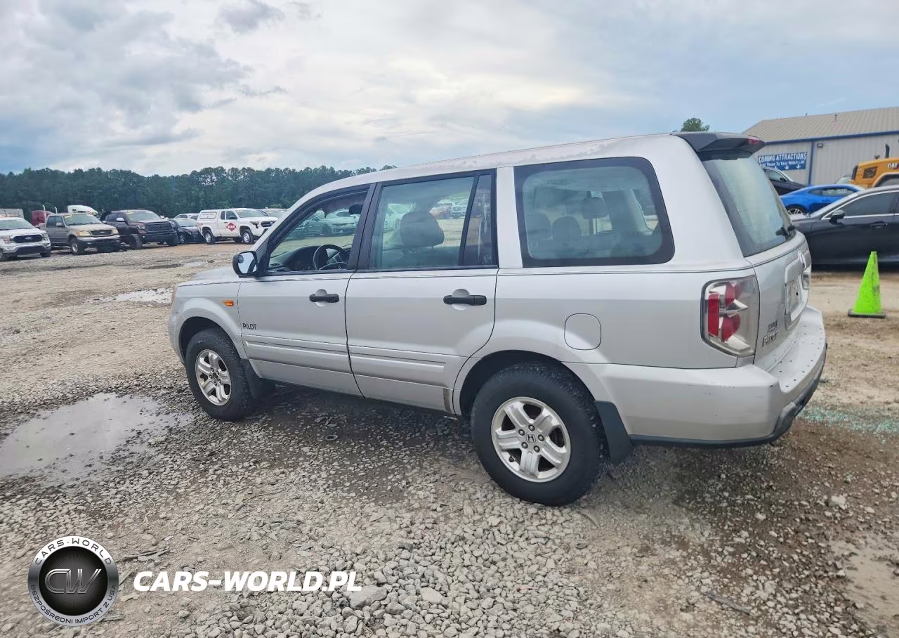 2007 Honda Pilot Lx VIN:5FNYF281X7B046666 - 2