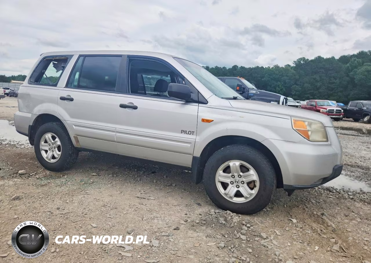 2007 Honda Pilot Lx VIN:5FNYF281X7B046666 - 4