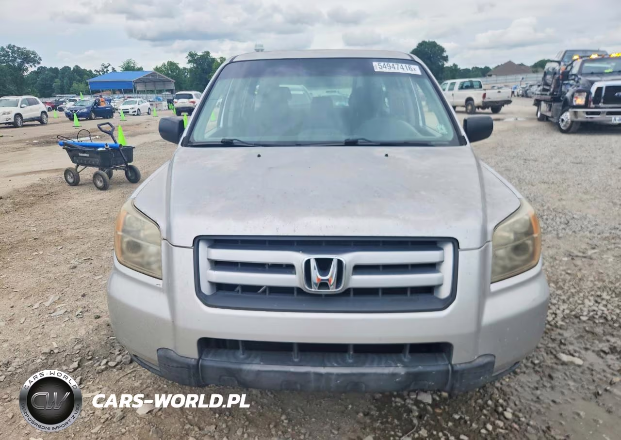 2007 Honda Pilot Lx VIN:5FNYF281X7B046666 - 5