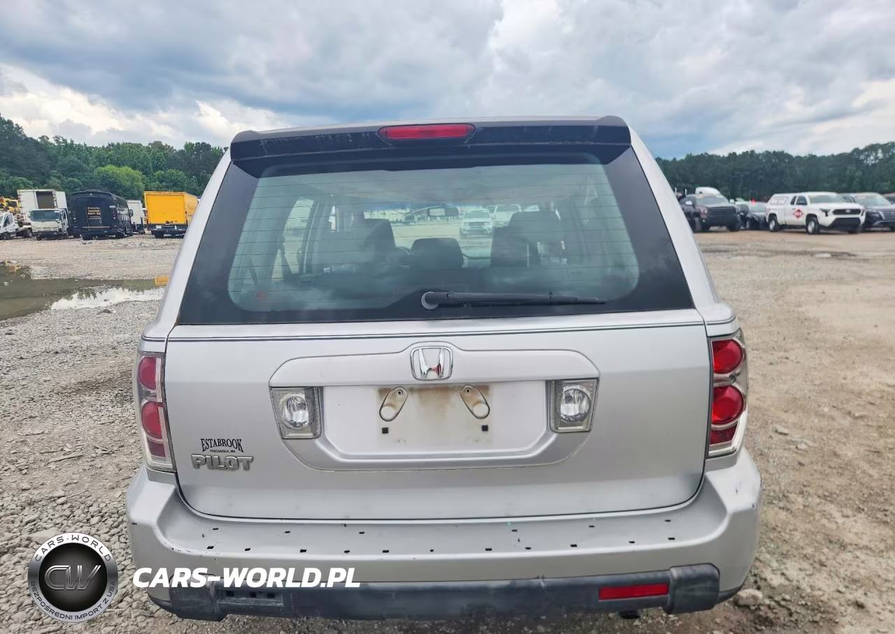 2007 Honda Pilot Lx VIN:5FNYF281X7B046666 - 6