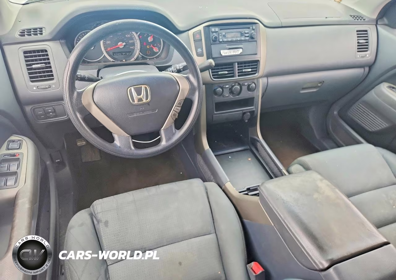 2007 Honda Pilot Lx VIN:5FNYF281X7B046666 - 8