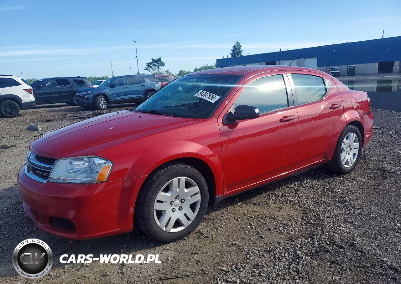 2014 Dodge Avenger Se – zdjęcie 1 z 12