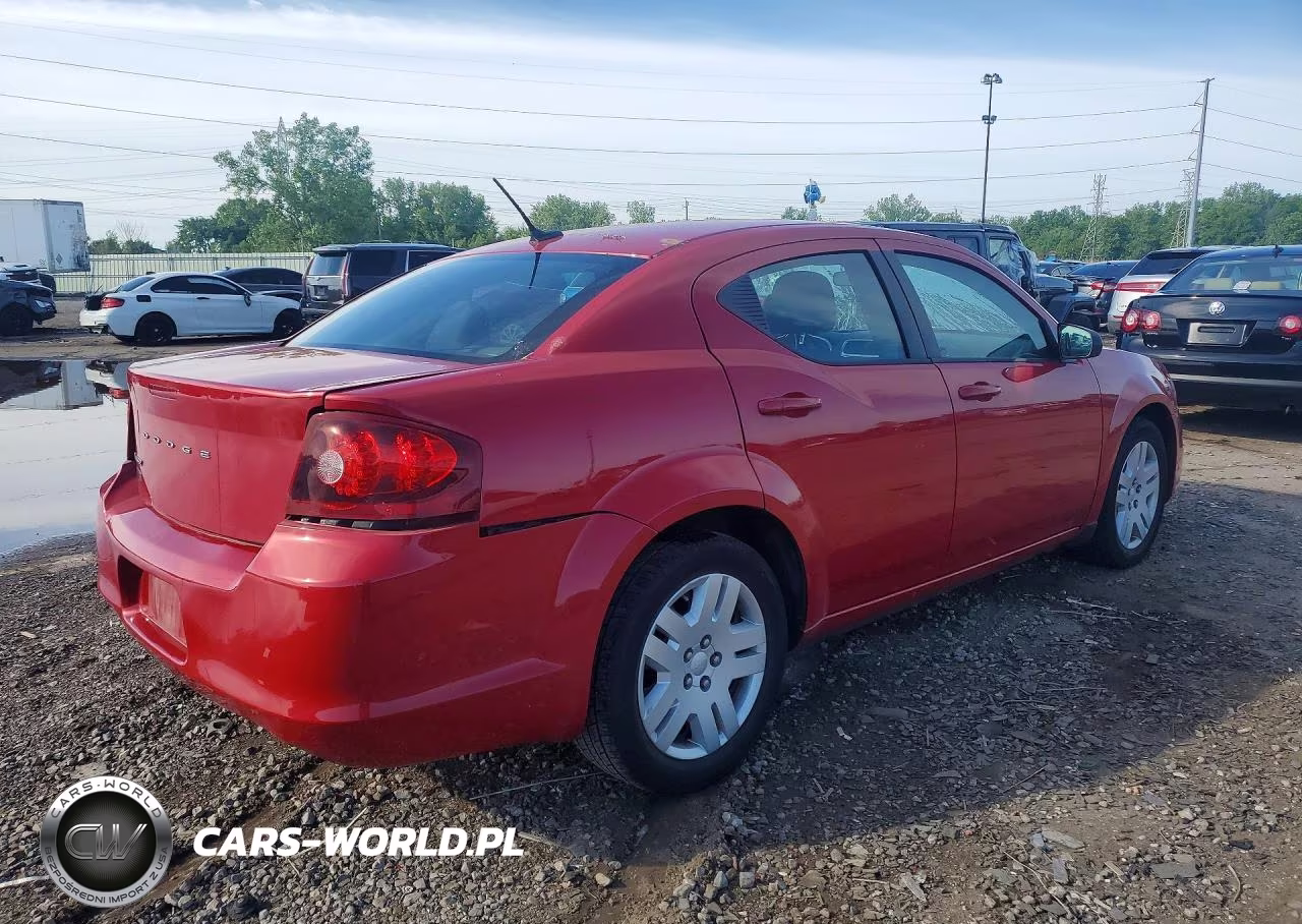 2014 Dodge Avenger Se VIN:1C3CDZAB6EN167080 - 3