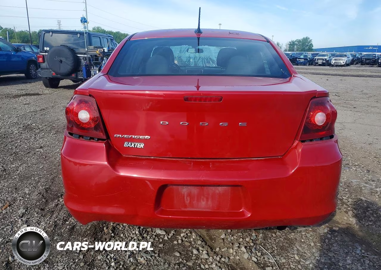 2014 Dodge Avenger Se VIN:1C3CDZAB6EN167080 - 6