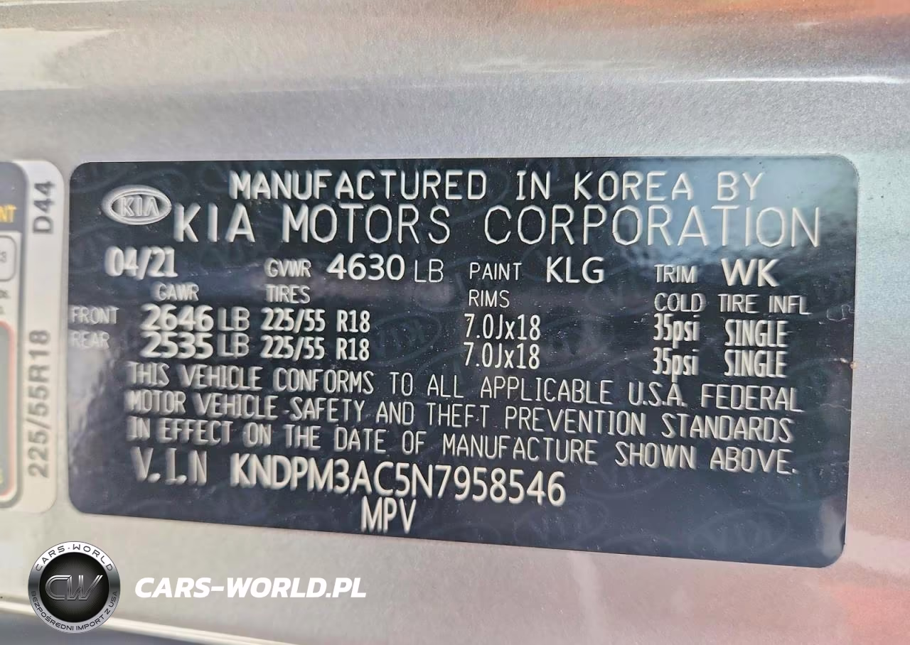2022 Kia Sportage Lx VIN:KNDPM3AC5N7958546 - 13