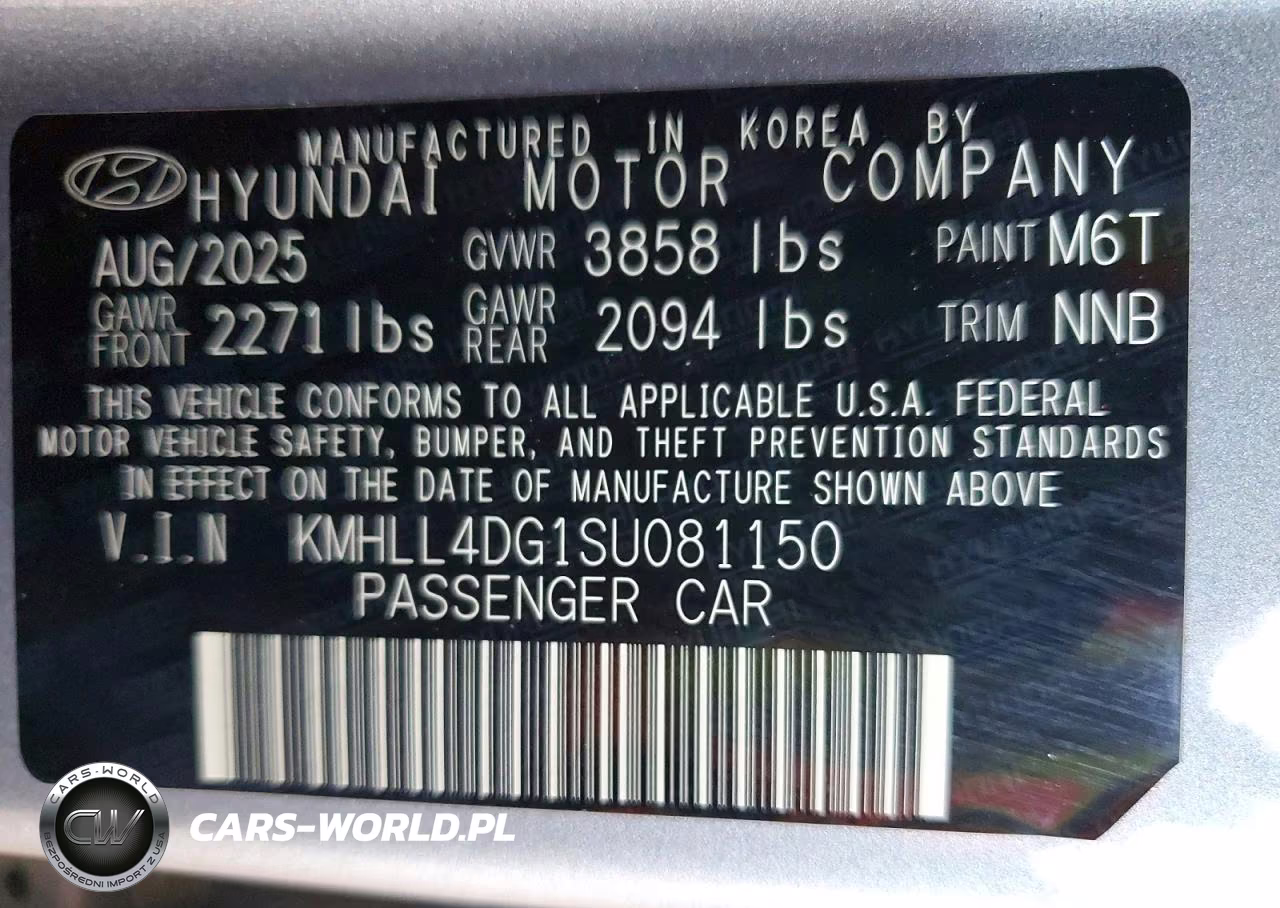 2025 Hyundai Elantra Se VIN:KMHLL4DG1SU081150 - 12