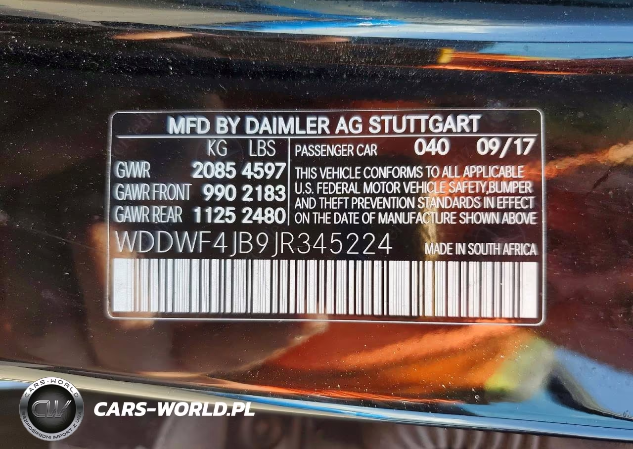 2018 Mercedes-Benz C 300 VIN:WDDWF4JB9JR345224 - 12