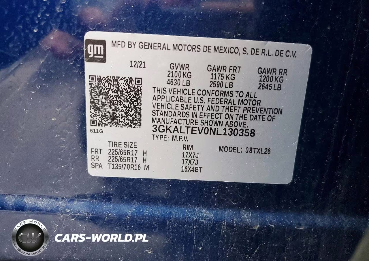 2022 GMC Terrain Sle VIN:3GKALTEV0NL130358 - 12