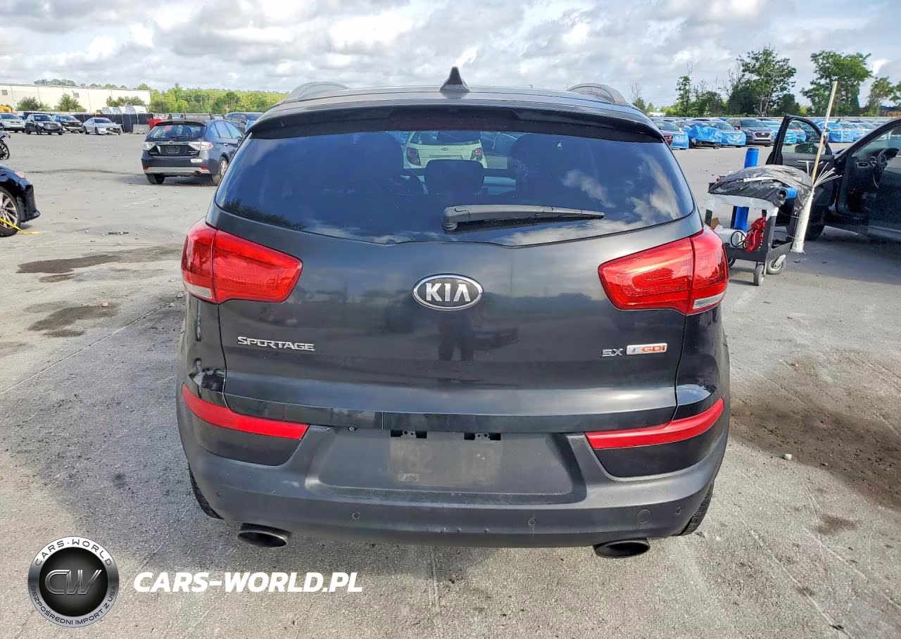 2016 Kia Sportage Sx VIN:KNDPC3A62G7830880 - 6