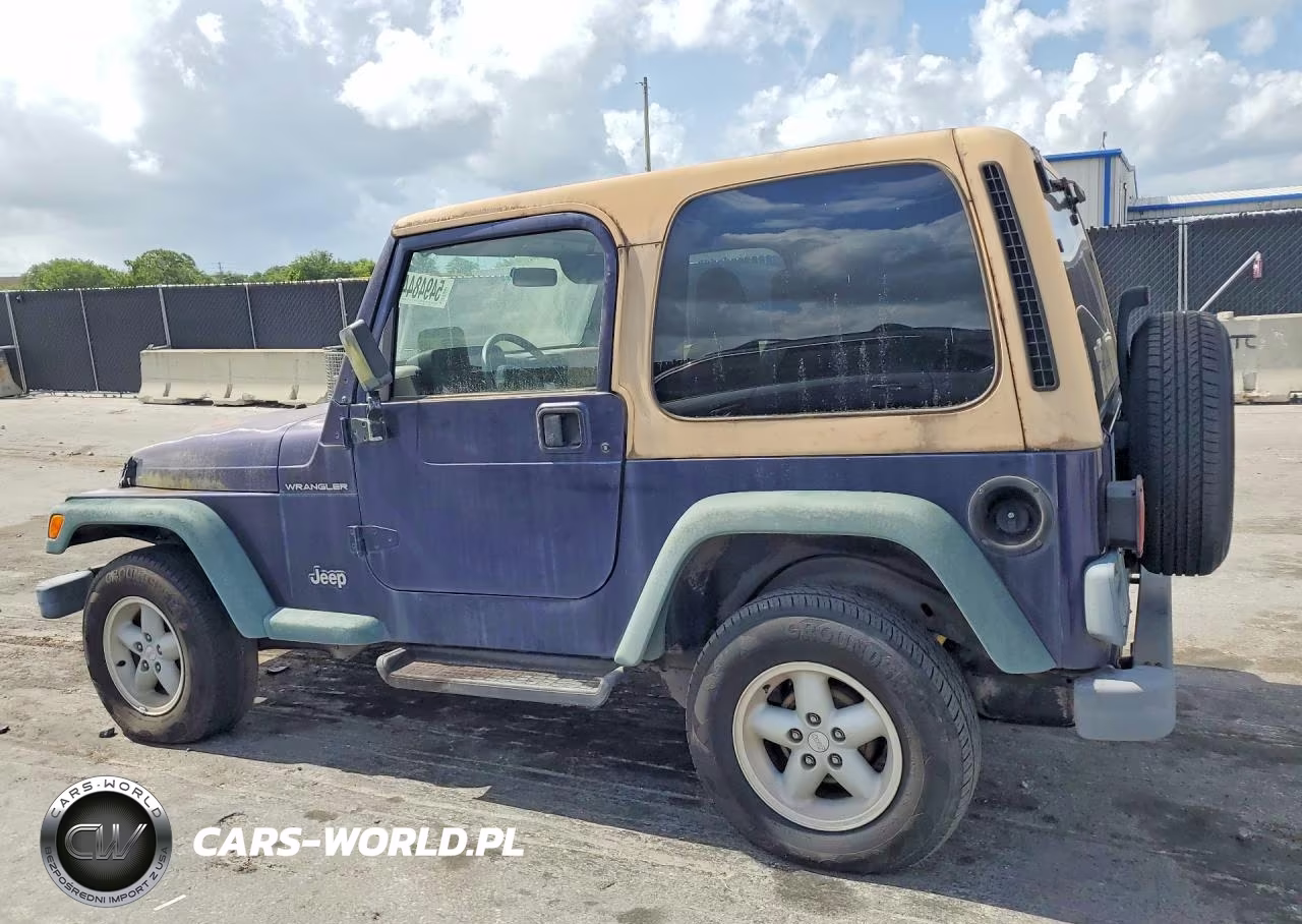 1999 Jeep Wrangler - Tj Se VIN:1J4FY29P8XP438372 - 2