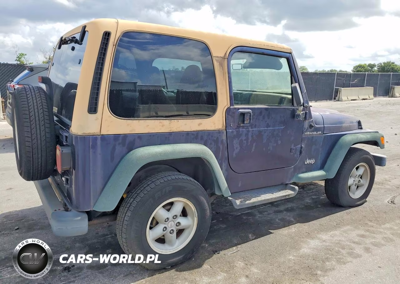 1999 Jeep Wrangler - Tj Se VIN:1J4FY29P8XP438372 - 3