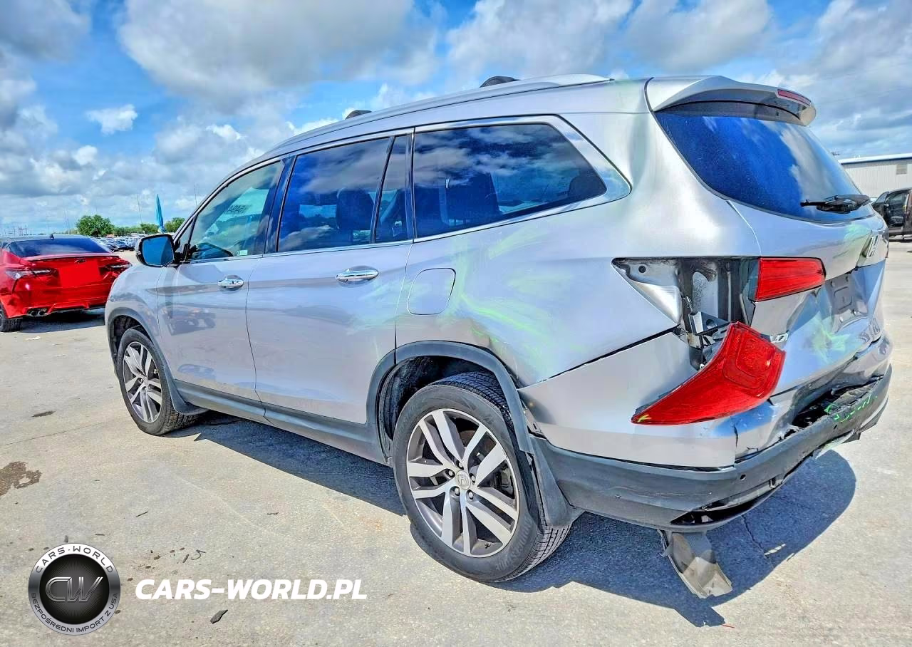2018 Honda Pilot Elite VIN:5FNYF6H02JB009553 - 2