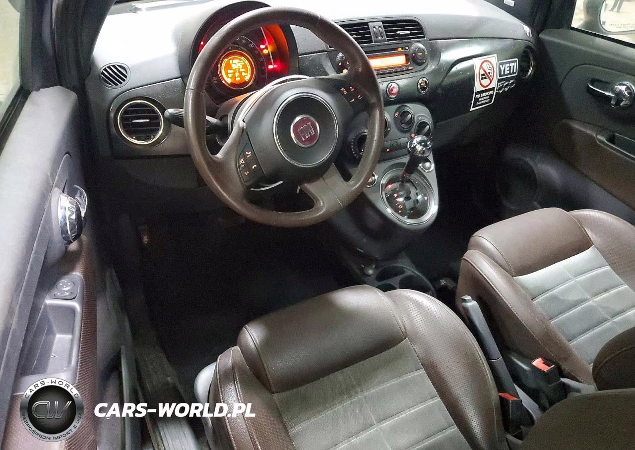 2012 Fiat 500 Sport VIN:3C3CFFBR4CT127758 - 8